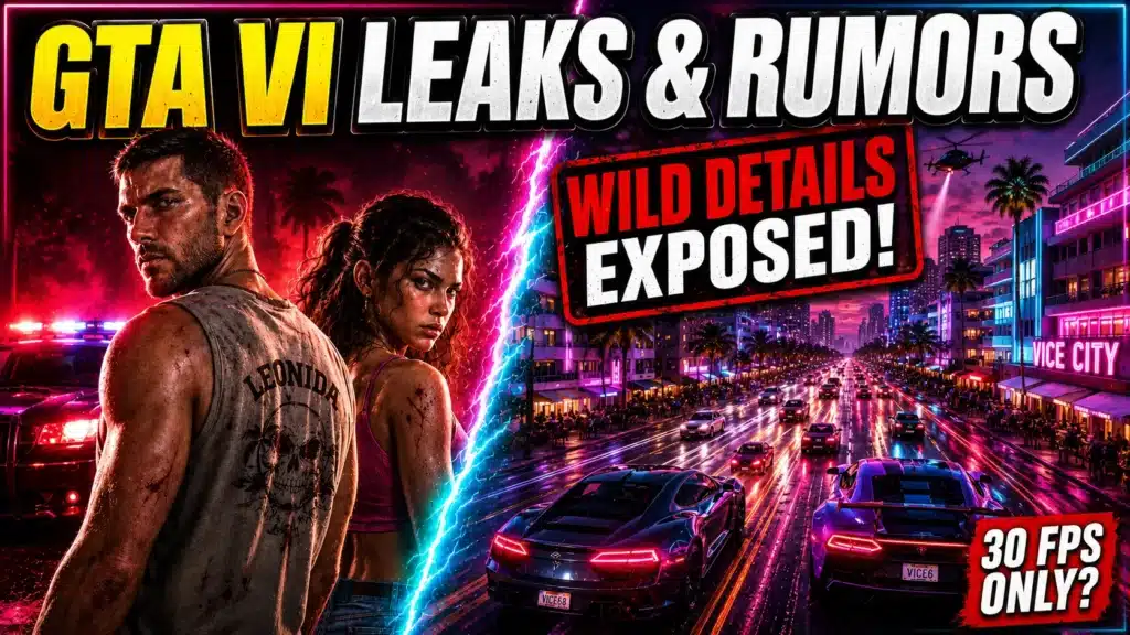 GTA VI leaks & rumors